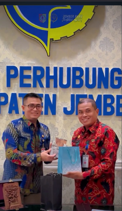 kunjungan studi tiru dari Pemerintah Kabupaten Temanggung terkait sistem pengelolaan parkir